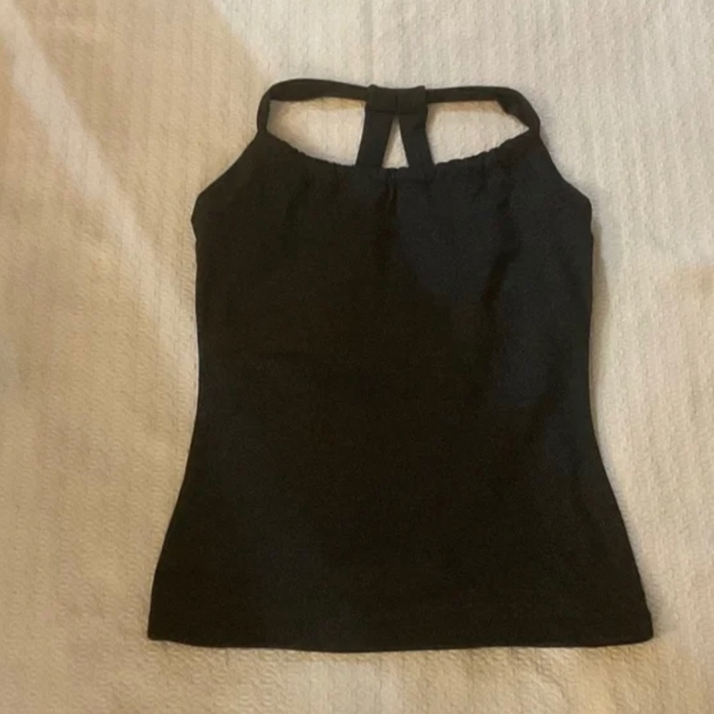 Fitted Tank top with Built in Bra.